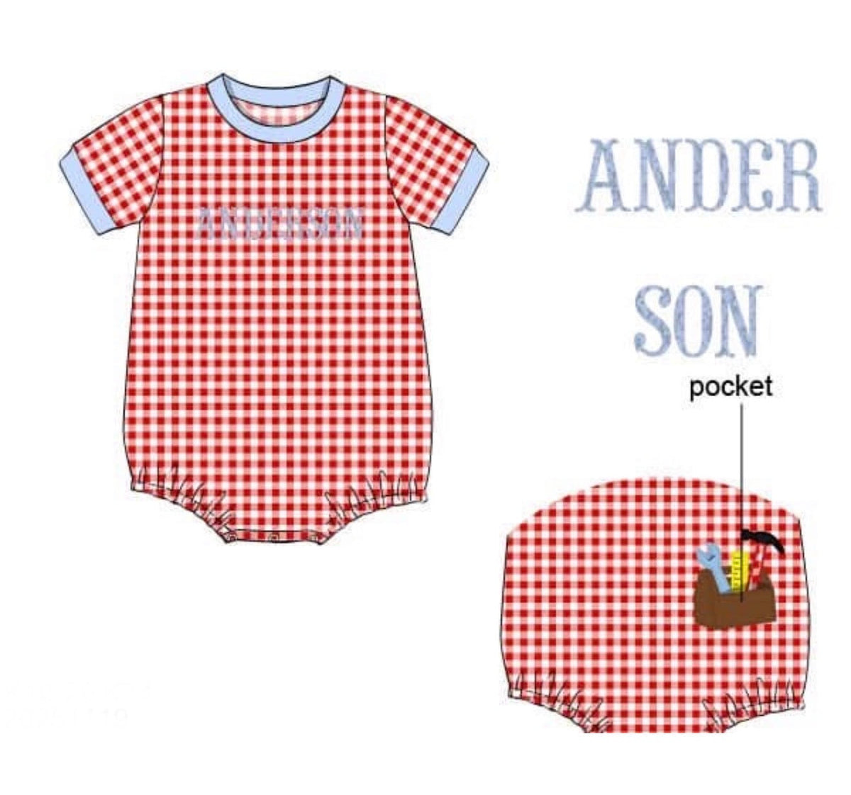 PO48 Toolbox Pockets Bubble