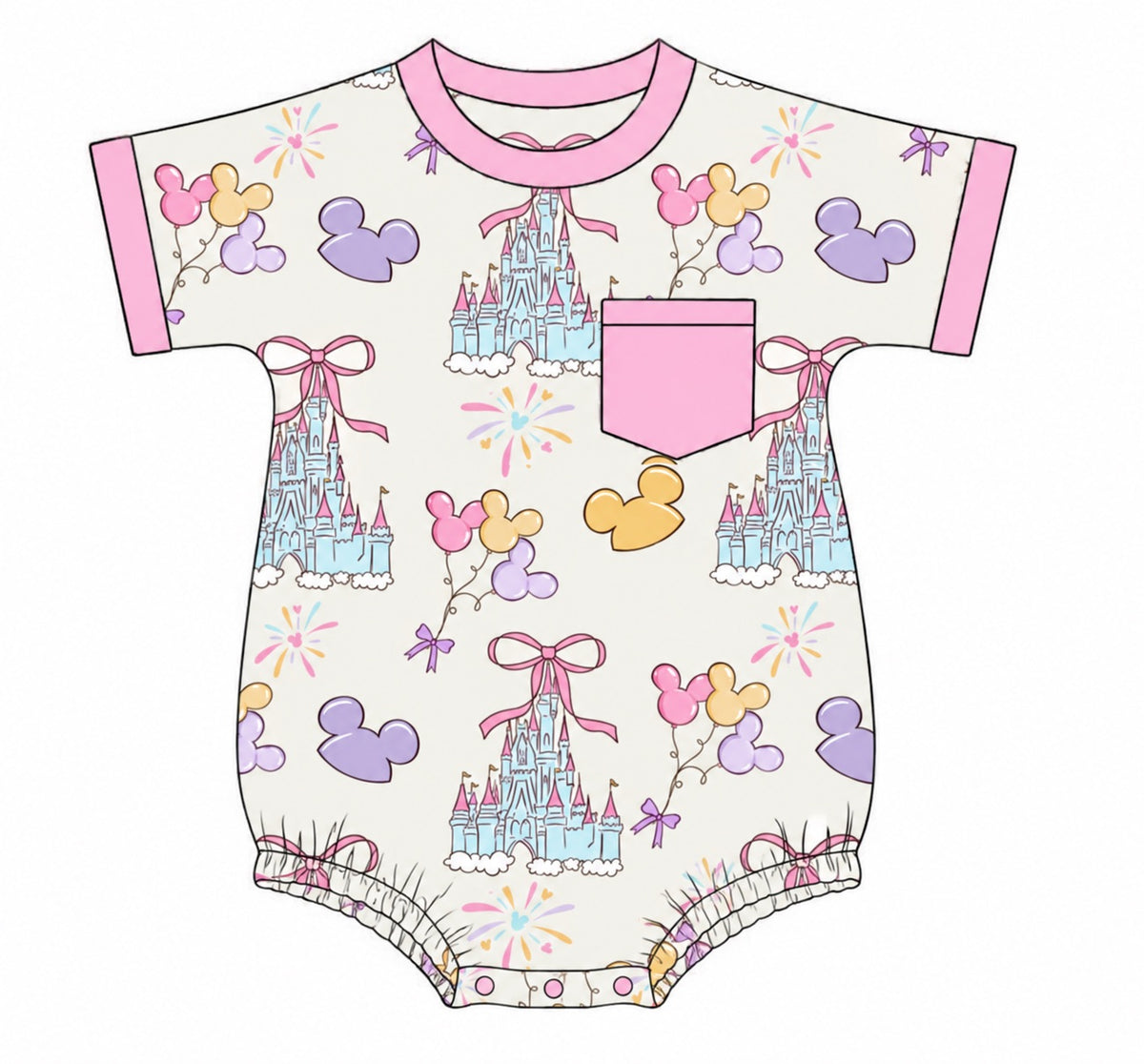 PO58 Girls Loungewear Bubble - Magical Moments