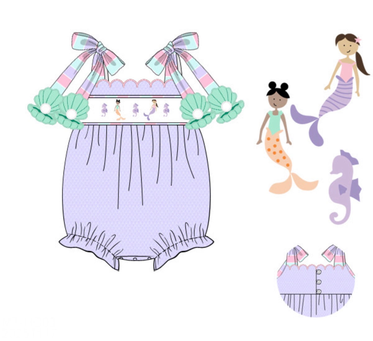 PO48 Mermaid for You Bubble