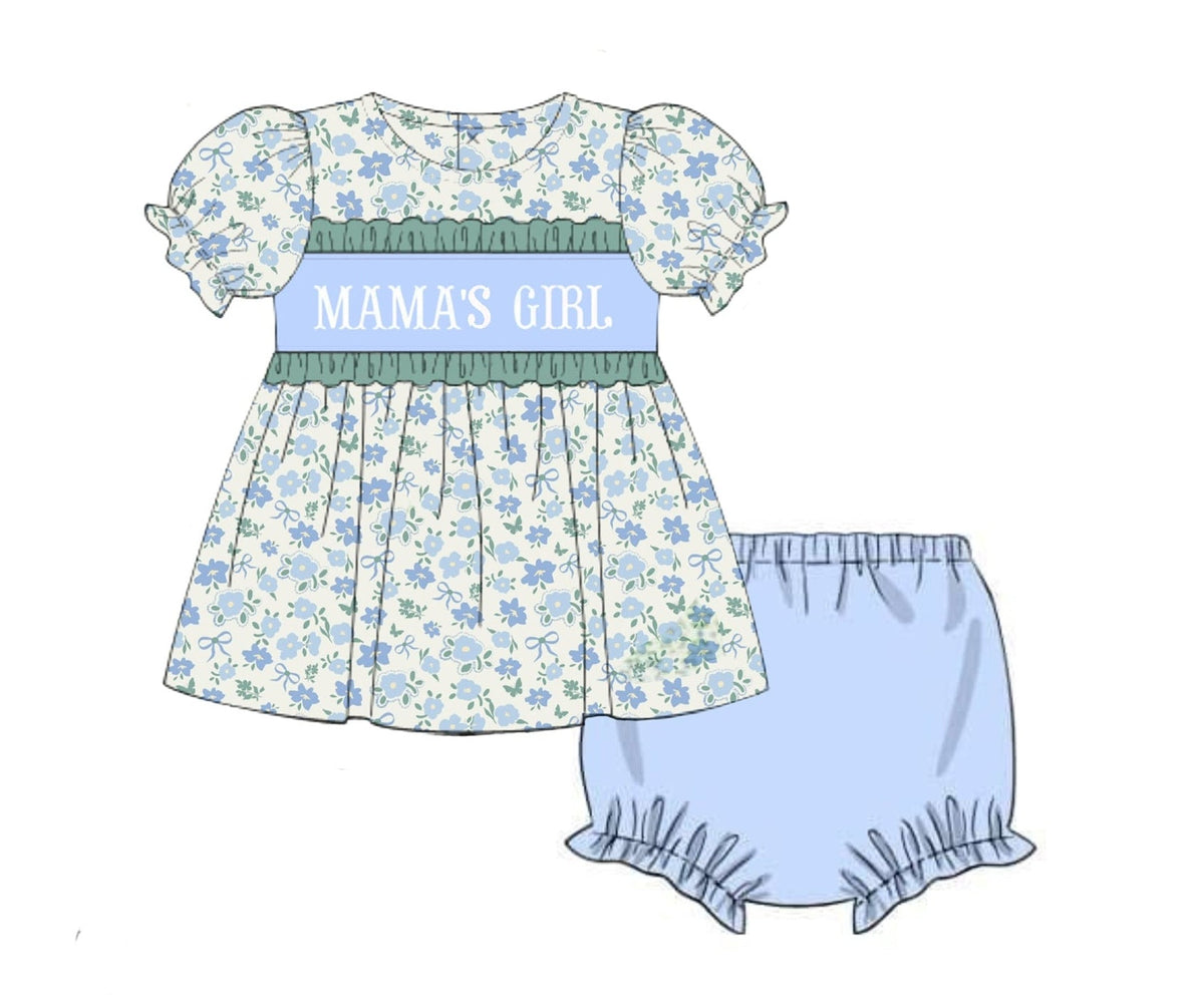 PO46 Mama's Girl/Boy Bloomer Set