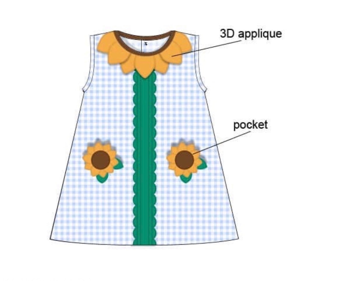 PO51 For The Girls - Sunflower Dress