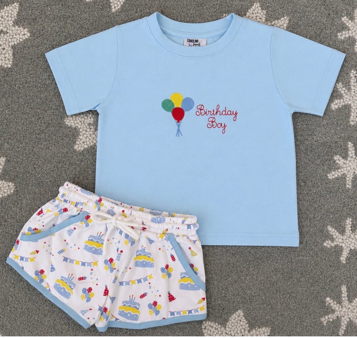 Birthday Boy Shorts Set