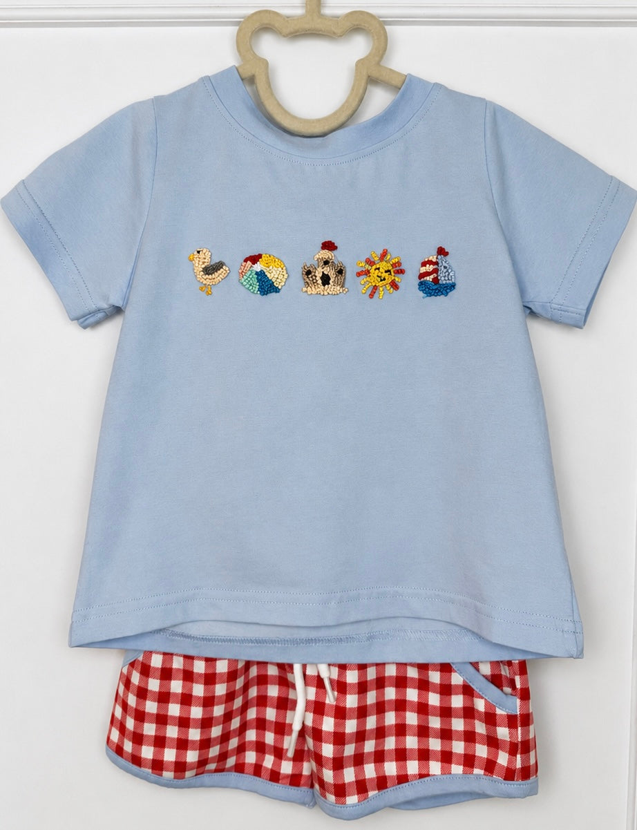 French Knot Beach Fun Boy Set