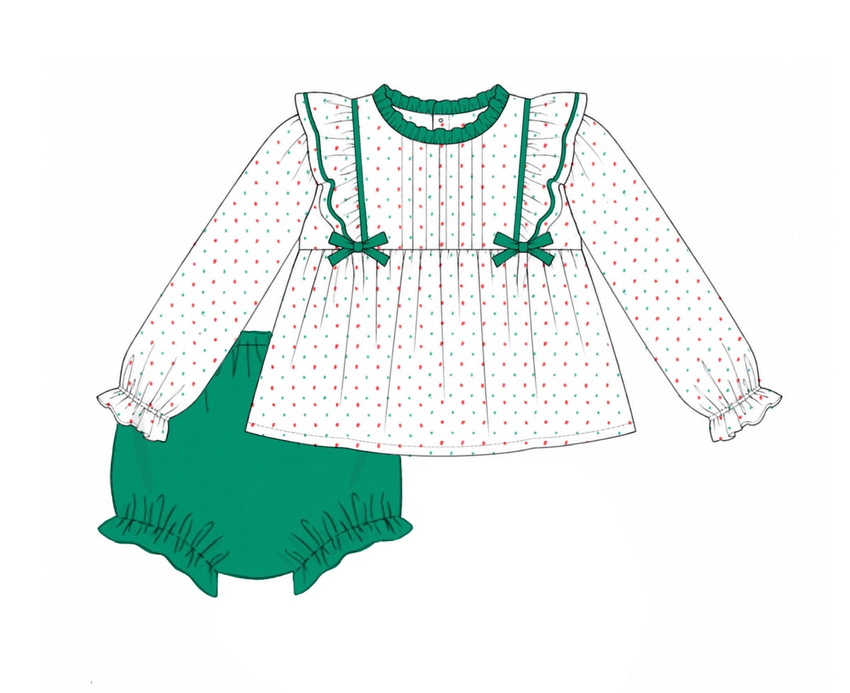 PO54 Christmas Keepsakes Bloomer Set