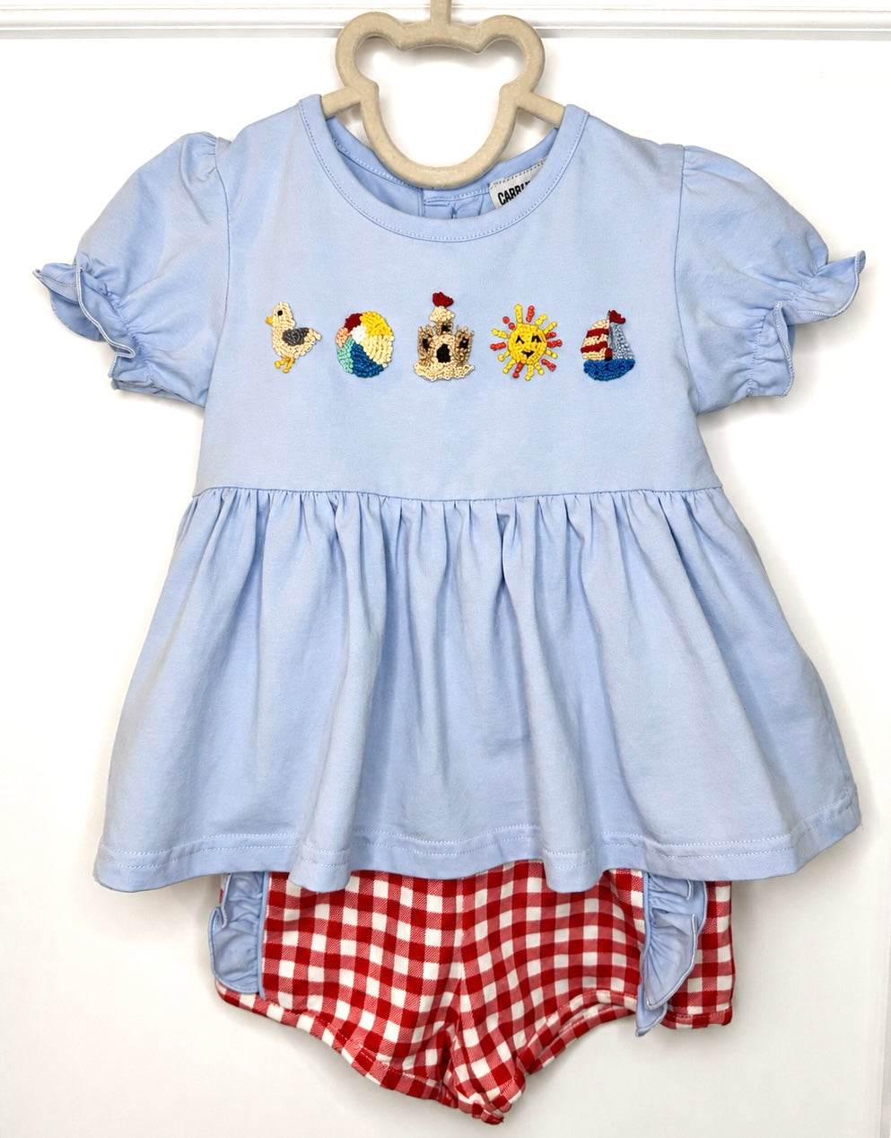 French Knot Beach Fun Girl Set