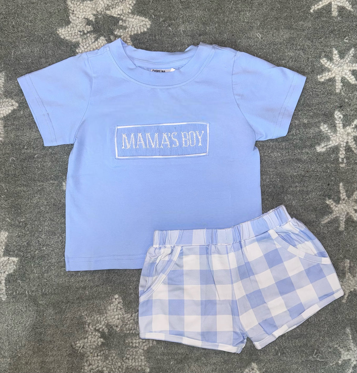 Mama’s Boy Shorts Set