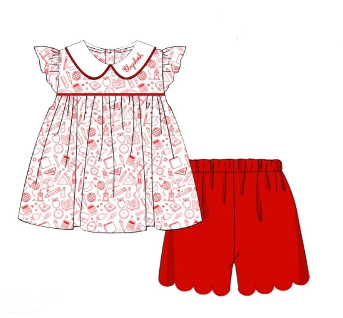 Back To School Girls Set