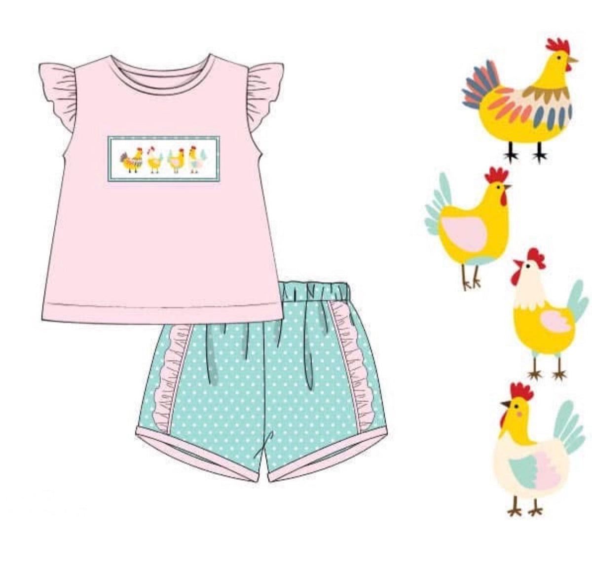 Coop Cutie Girl Set