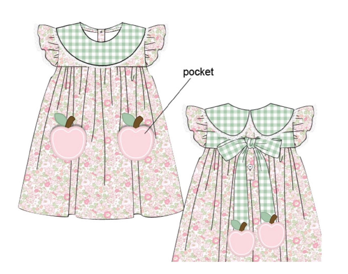 Pastel Apples Dress