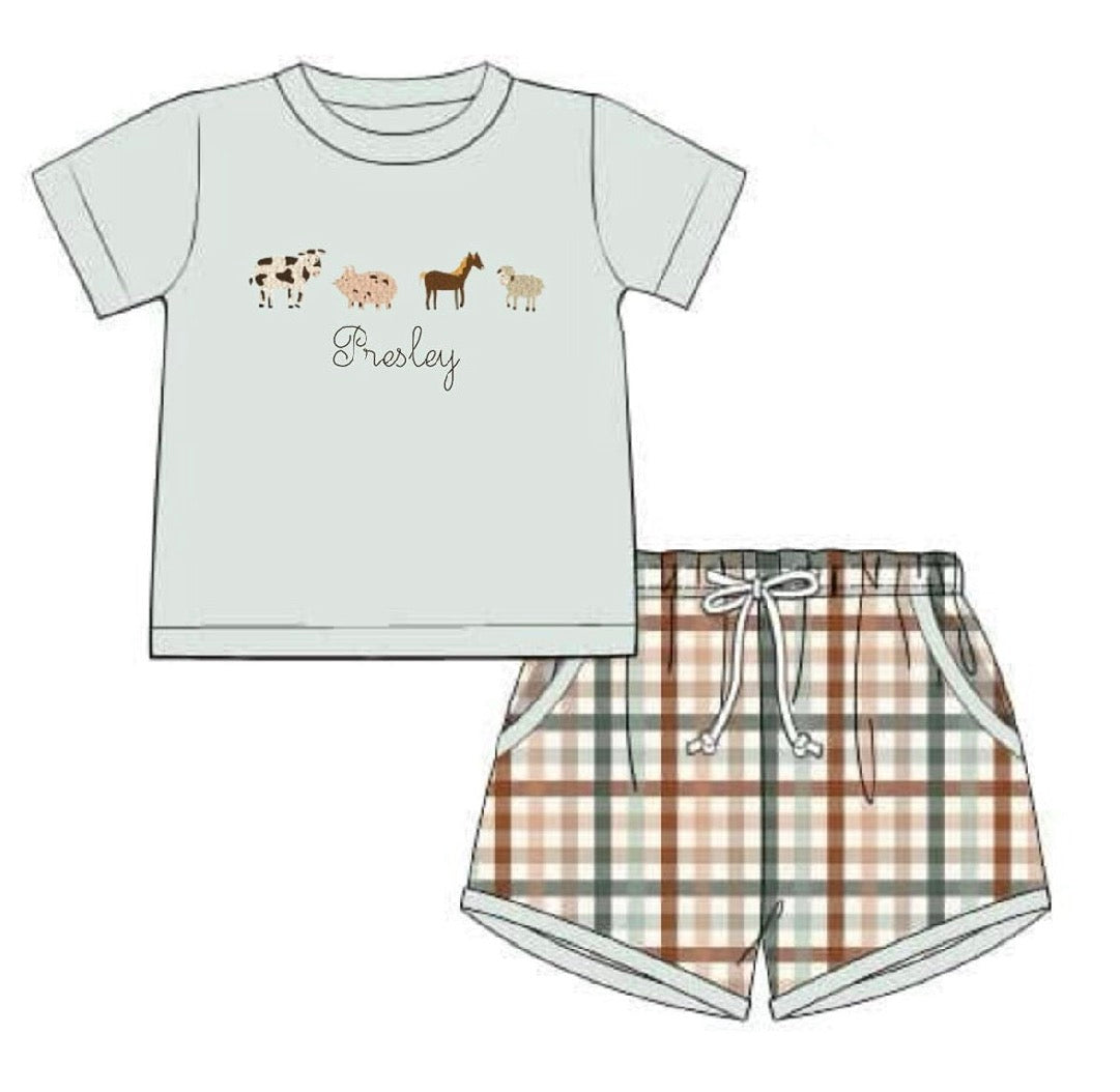 Fall Farm Boy Set