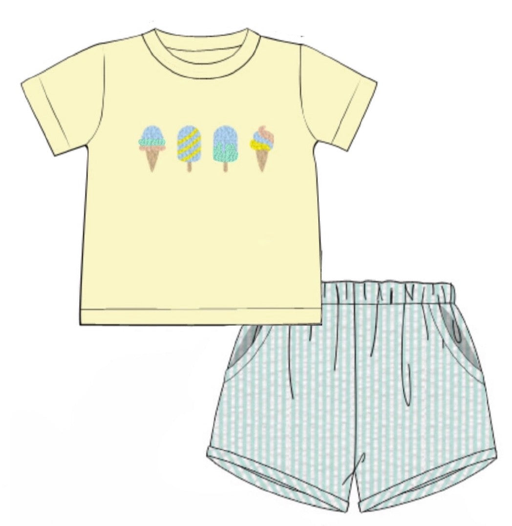 I Scream For Ice Cream Boy Set