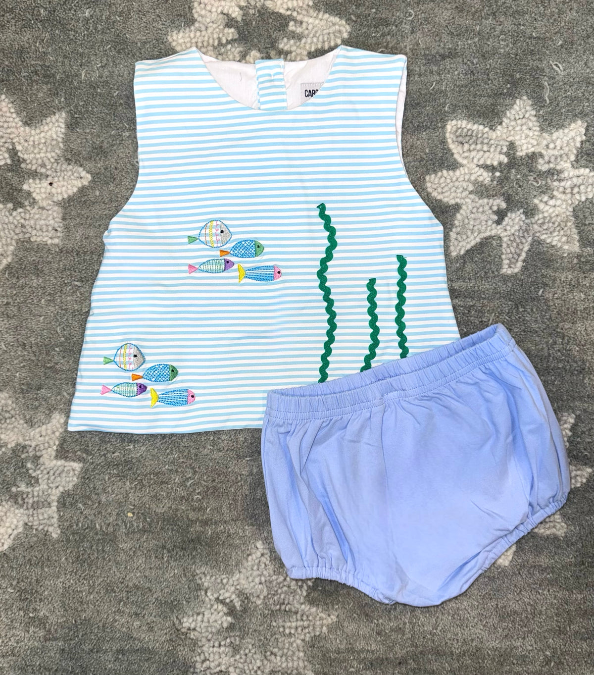 Rockin’ Around The Reef Diaper Set