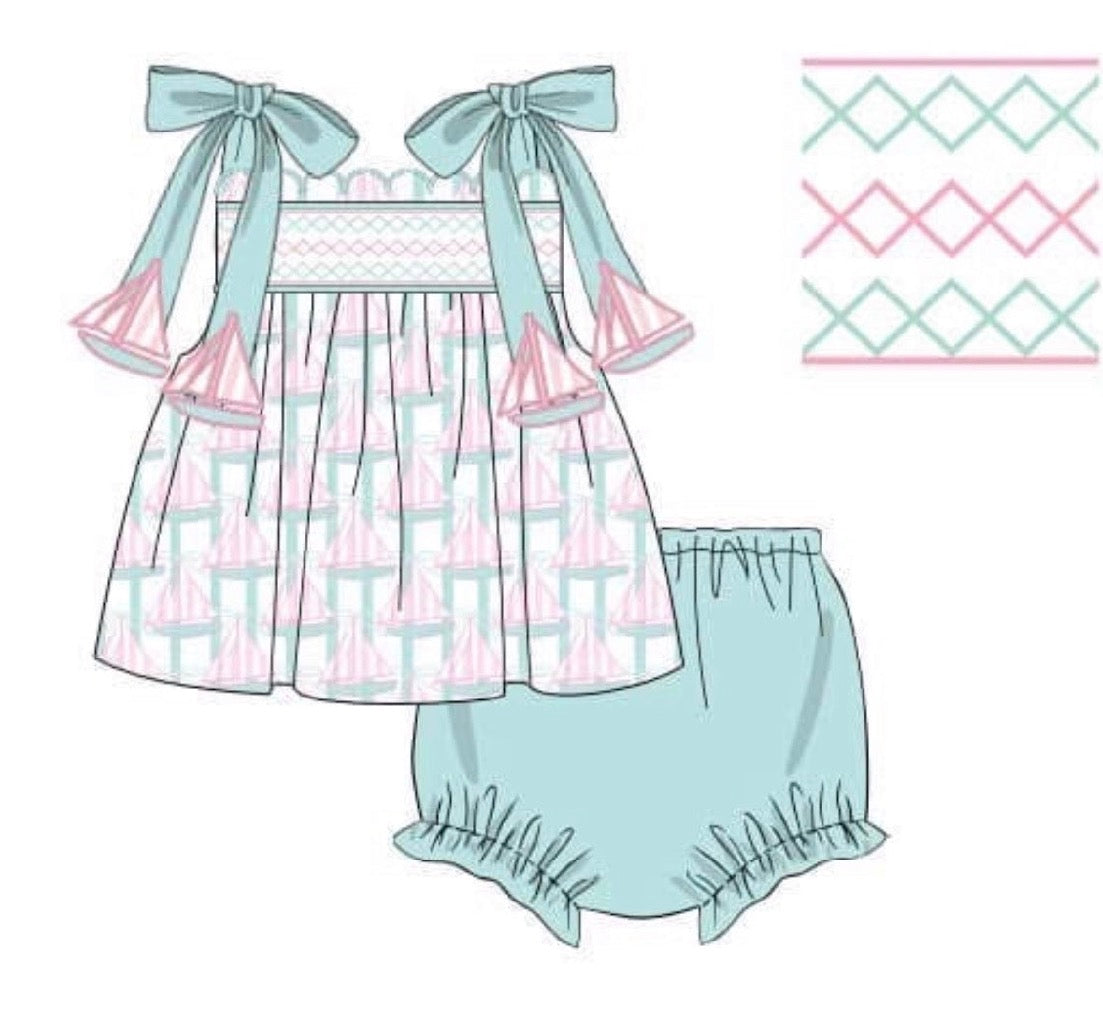 Sail Away With Me Bloomer Set