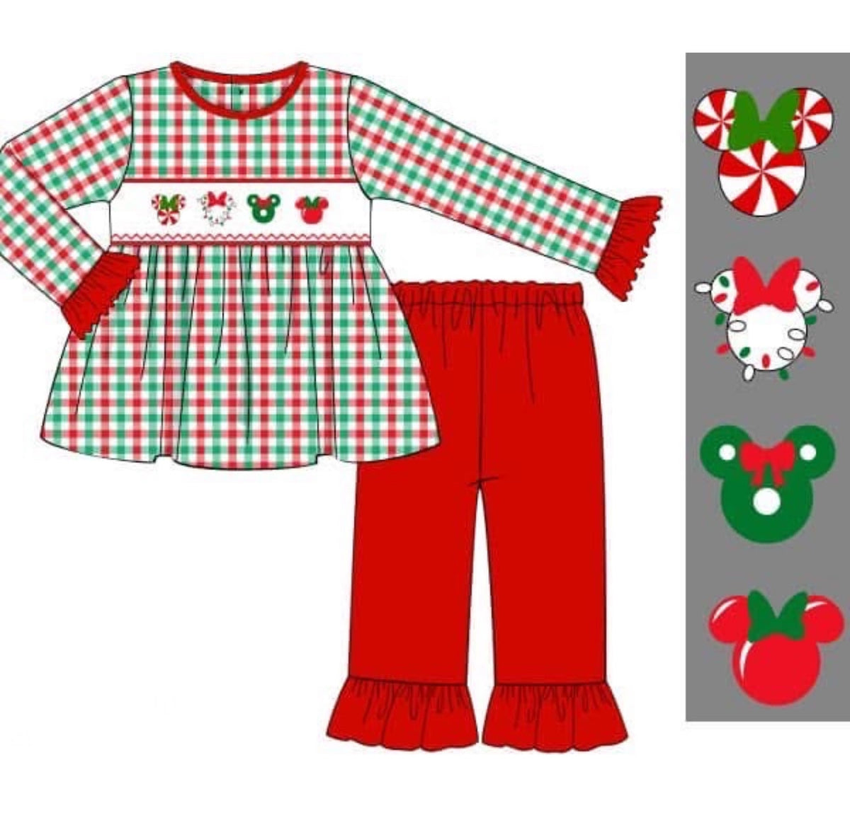 Merry Mouse Pants Set