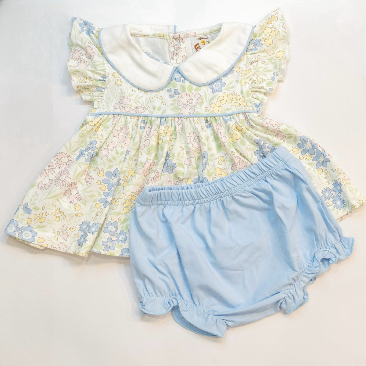 Fallon Floral Bloomer Set