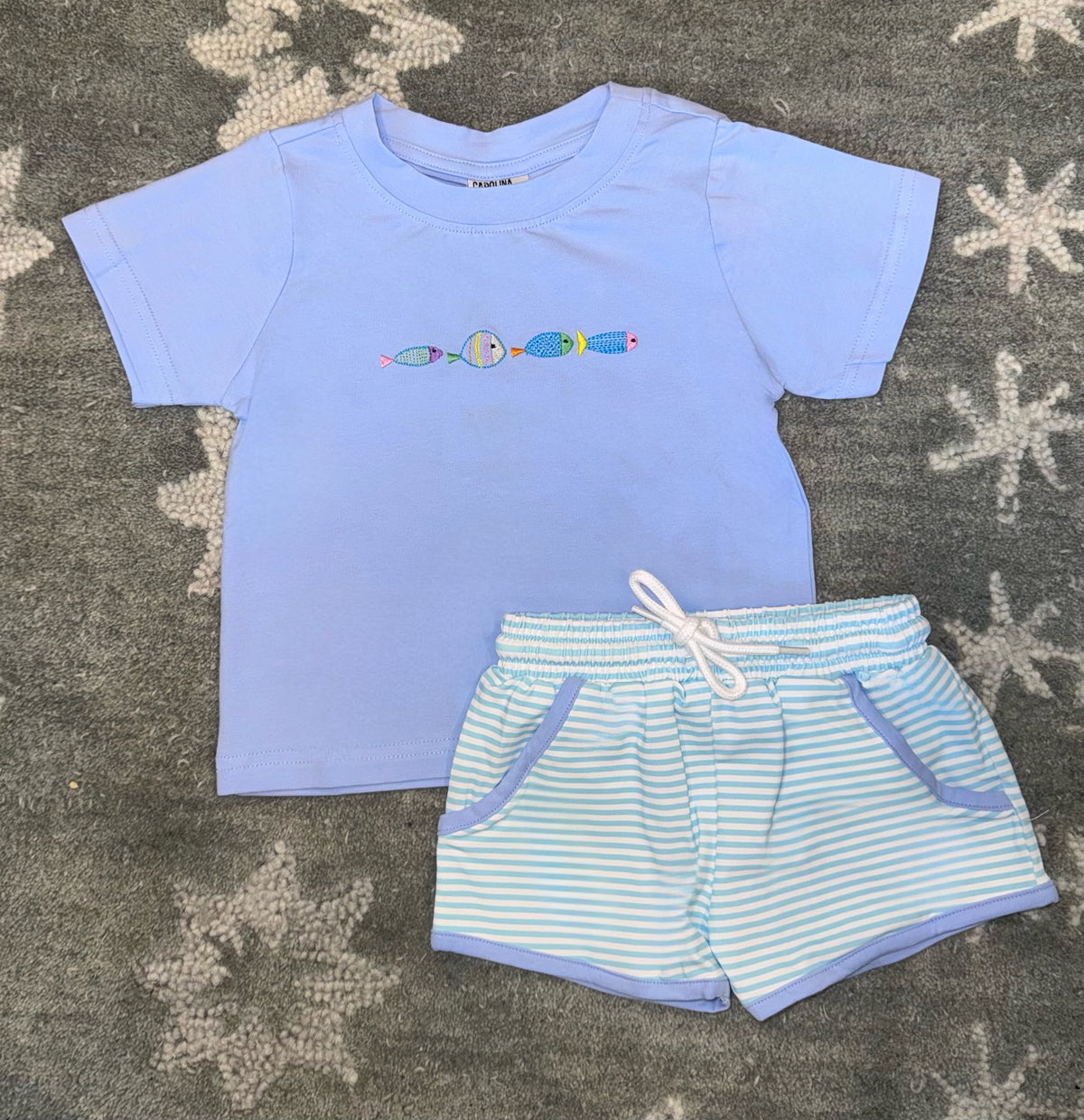 Rockin’ Around The Reef Shorts Set