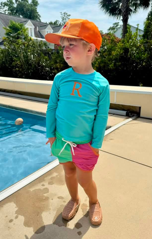 Neon Swim 2Pc. Rashguard