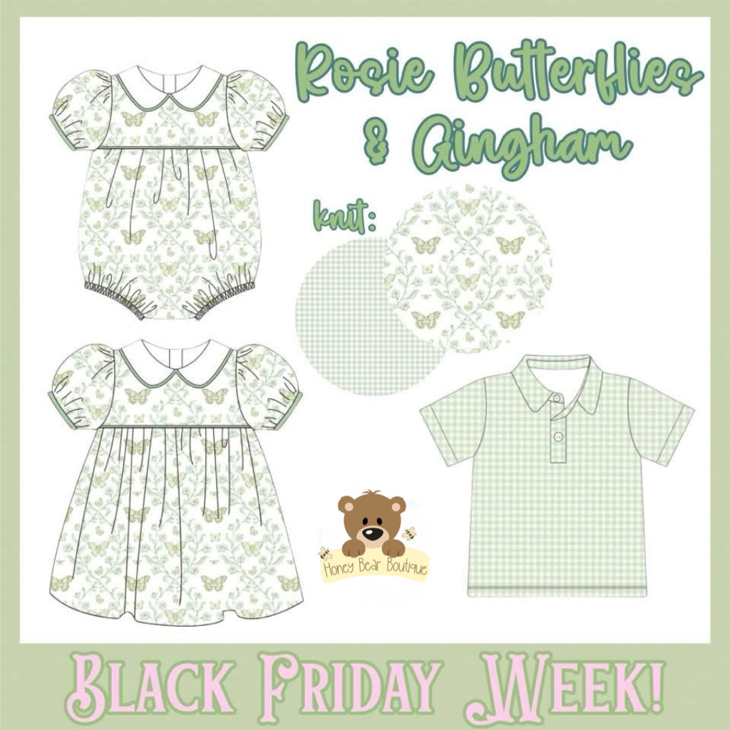 BFPO2025 Rosie Butterflies and Gingham