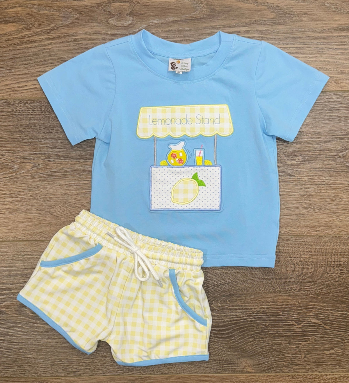 Appliqué Boys Lemonade Stand