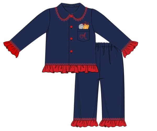 PO53 Golden Ticket Girl Button Down Set