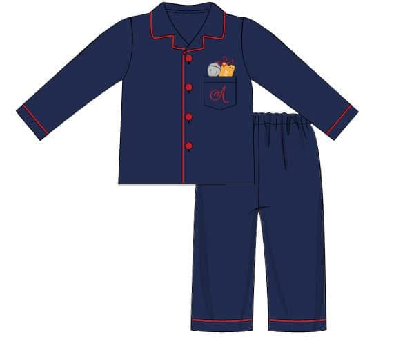 PO53 Golden Ticket Boy Button Down Set