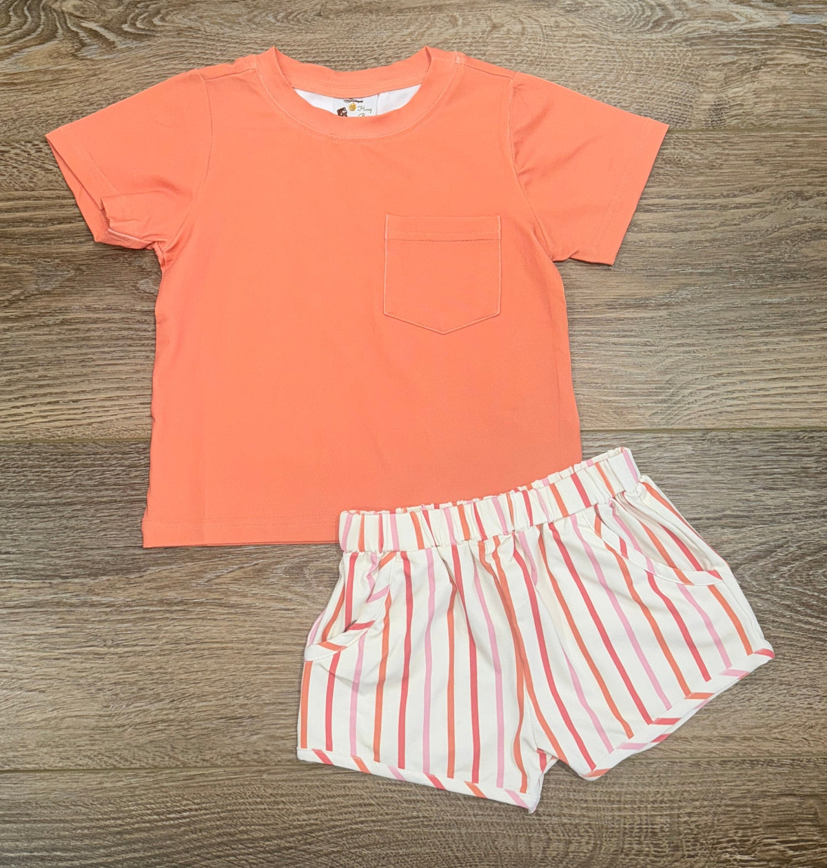 Evie Stripes Short Set