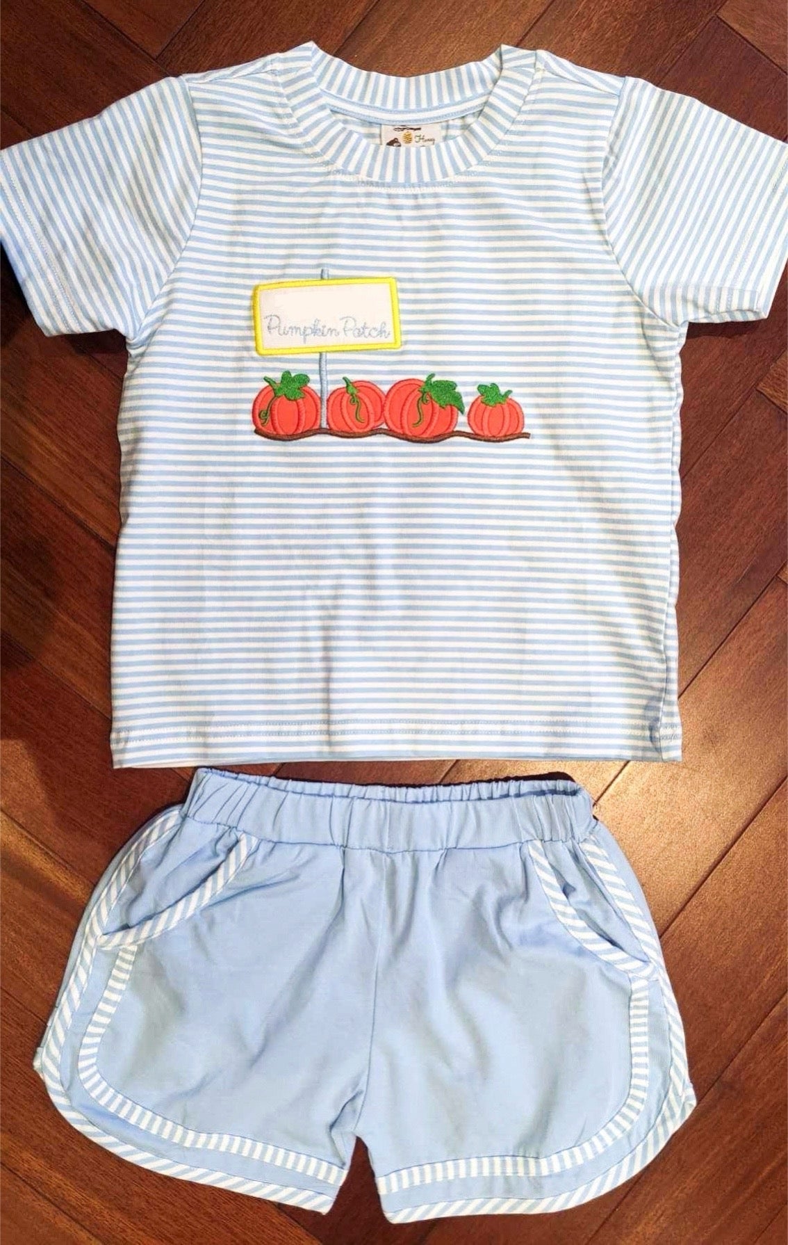 Pumpkin Patch Short Set