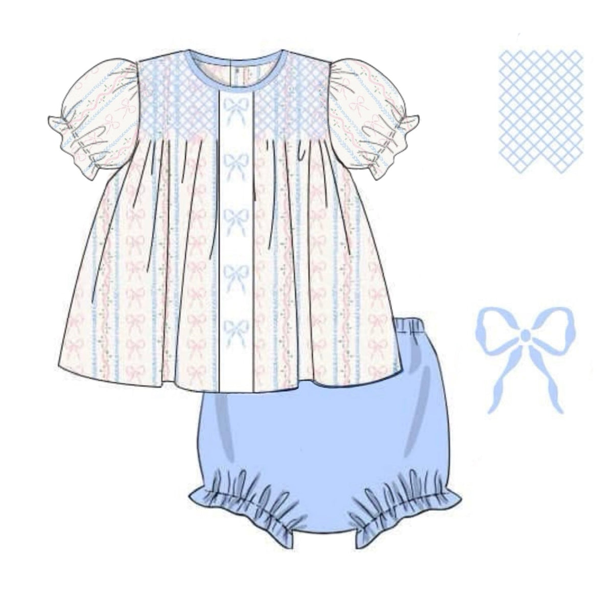 PO44 Spring Knits Bloomer Set