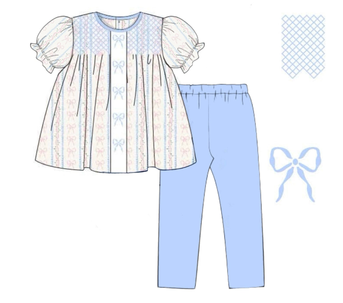PO44 Spring Knits Legging Set