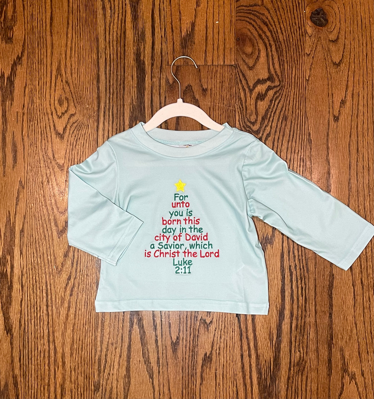 Luke 2:11 Boy Shirt