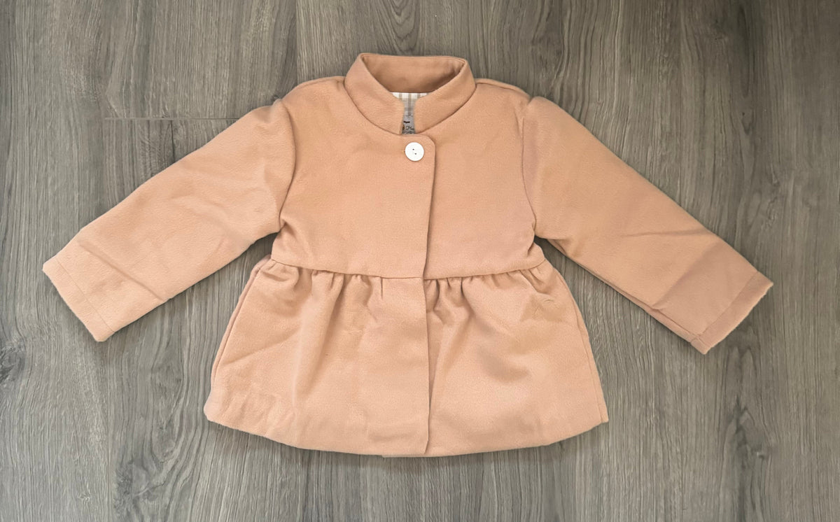 Camel Peplum Peacoats