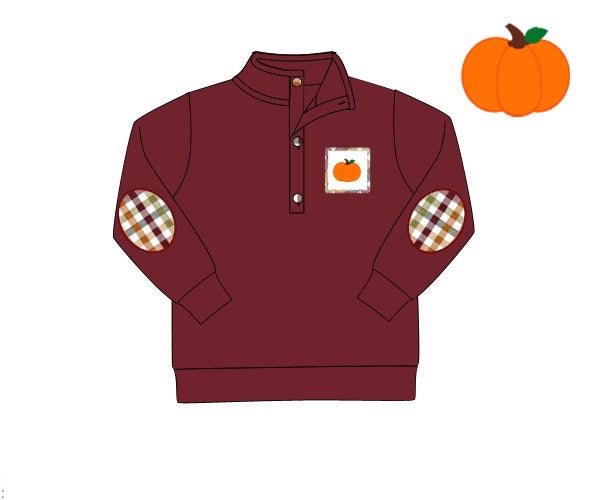 Kids Pumpkin Pullover