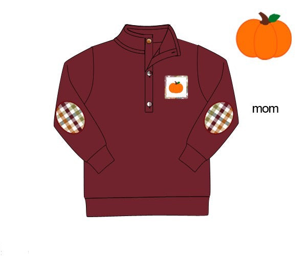 Adult Pumpkin Pullover